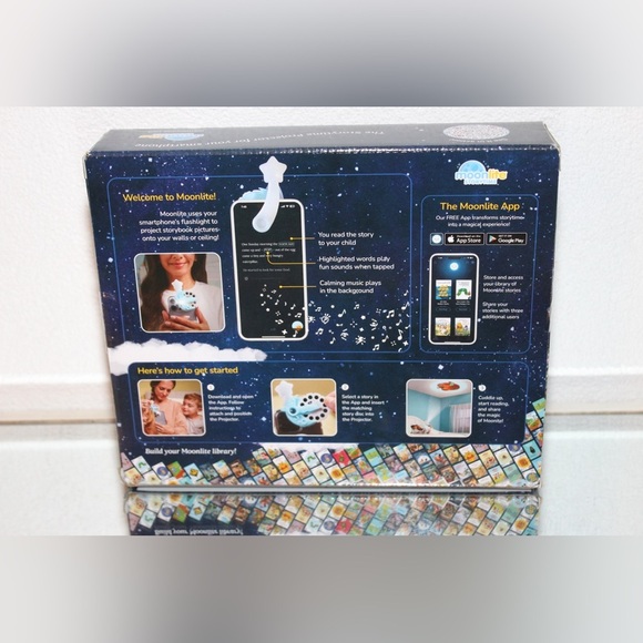 Moonlite Storytime Projector Eric Carle 3 Story Pack Very Hungry Caterpillar - Picture 5 of 7